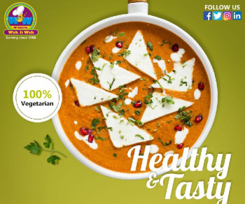 Wah Ji Wah Healthy Taste Shahi Paneer