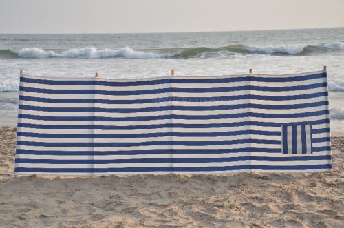 WBK 1 100% Cotton Yarn Dyed Woven Beach Windbreak