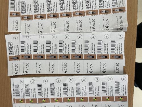 Paper 5-20gm Printed Barcode Labels, For Industrial, Size : Customized