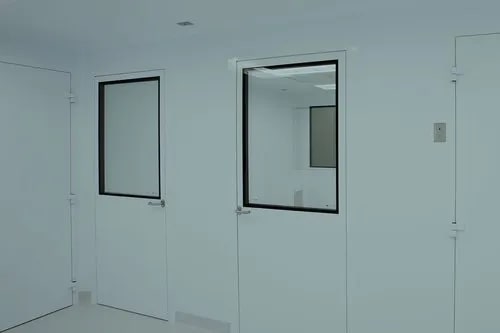 Rectangular Fire Rated Clean Room Door, For Hospital, Pattern : Plain