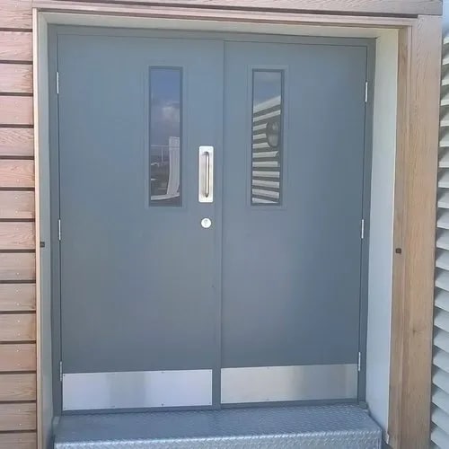 Hinged Powder Coated Fire Rated Steel Door