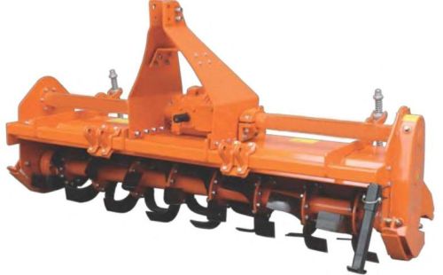 Mechanical Manual Rotavator, For Agriculture Use, Color : Orange