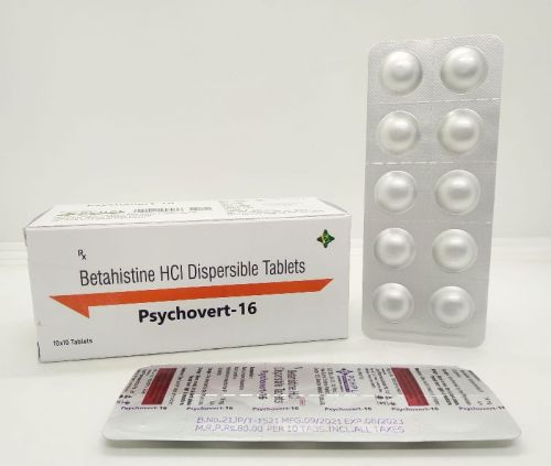 Betahistine Hydrochloride Dispersible Tablets, For Clinical, Hospital, Grade Standard : Medicine Grade