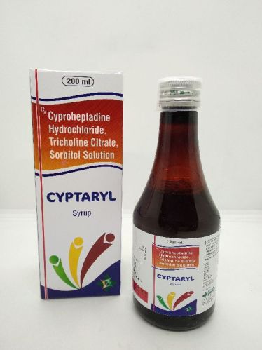 Cyproheptadine Sorbitol Tricholine Citrate Syrup