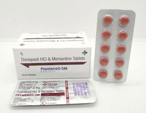 PSYMENZIL 5M Donepezil Hcl Memantine Tablets, For Clinical, Hospital