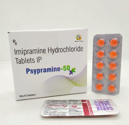 Imipramine Hcl 50 Mg Tablets, For Clinical, Hospital, Medicine Type : Pharmaceutical