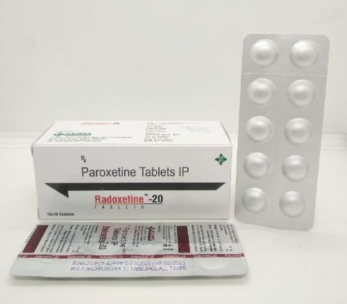 Paroxetine 20 Mg Tablets