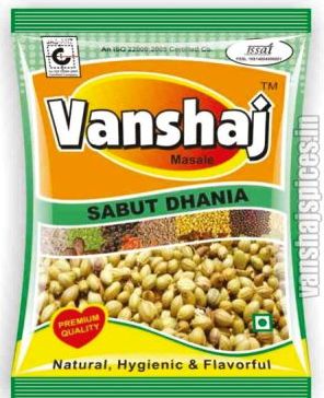 Vanshaj Coriander Seeds, For Cooking, Certification : FSSAI Certified