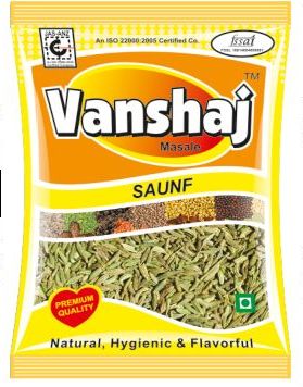 Vanshaj Fennel Seeds, Certification : FSSAI Certified