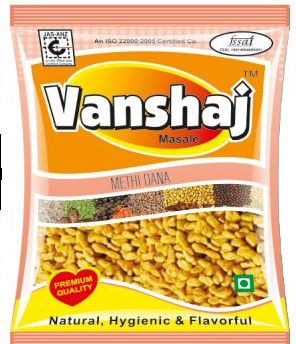 Vanshaj Fenugreek Seeds, For Cooking, Certification : FSSAI Certified