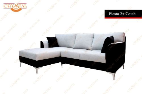 Fiesta L Shaped Sofa Set, Seating Capacity : 5 Seater