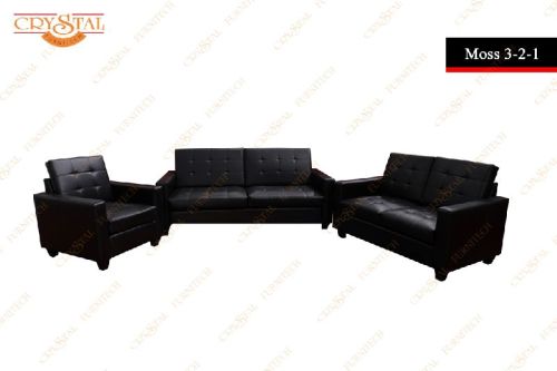 Crystal Furnitech Wooden Moss Sofa Set, For Living Room, Seating Capacity : 5 Seater