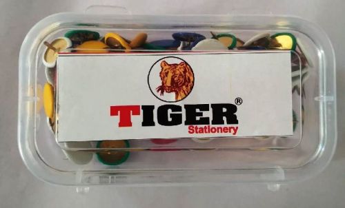 Metal TIGER ® Drawing Board Pins, Color : Mix