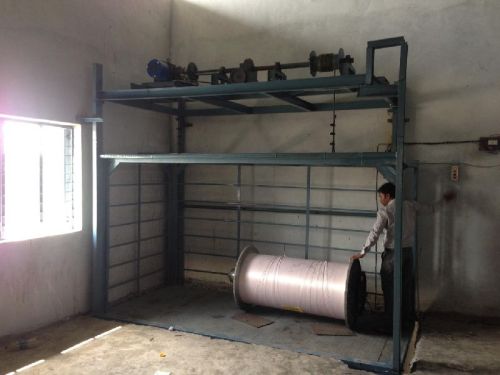 Wire Rope Goods Lift, For Industrial, Loading Capacity : 3000-4000kg
