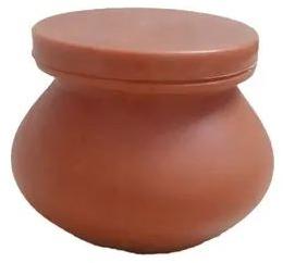 Plain Plastic Ice Cream Matka, Color : Brown