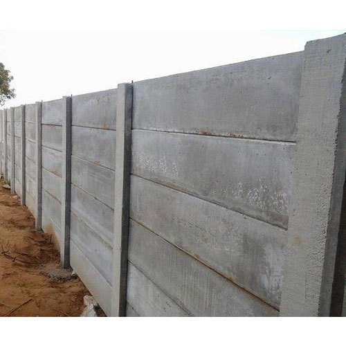 Prefab Polished Concrete Precast Boundary Wall, For Construction, Feature : Durable, High Strength