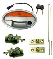 Oval Indicator Baggage Handle With Keys, Certification : ISO 9001:2008 Certifed