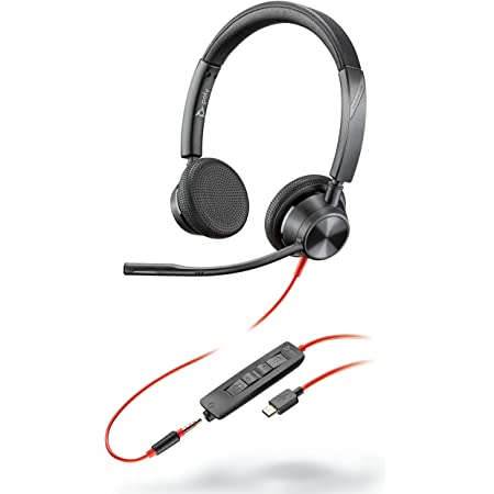 Plantronics Blackwire C 3225 USB-A Headsets, For Call Centre, Style : In-ear