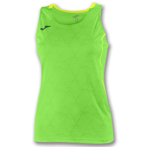 Printed Polyester Ladies Sleeveless T-shirt, Feature : Impeccable Finish