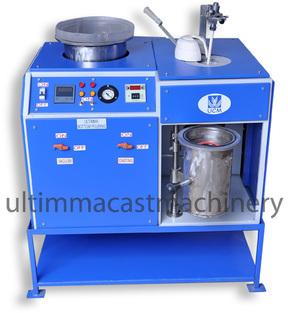 Stainless Steel Induction Vacuum Casting Machine, Dimension : 900 X 615 X 810 Mm