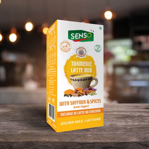 Vegan Turmeric Latte Mix With Saffron and Spices