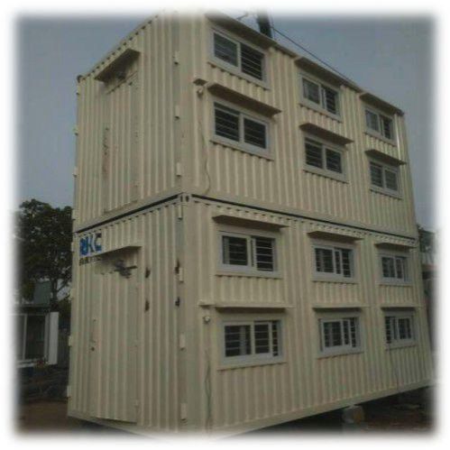 Portable Container House, For Industrial, Size : Standard