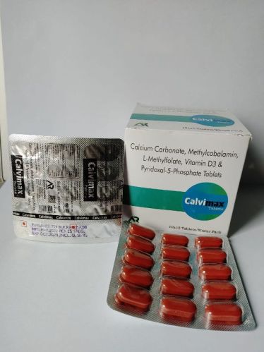 Calvimax Calcium With Methycobamin, For Partition, Pattern : Coloured