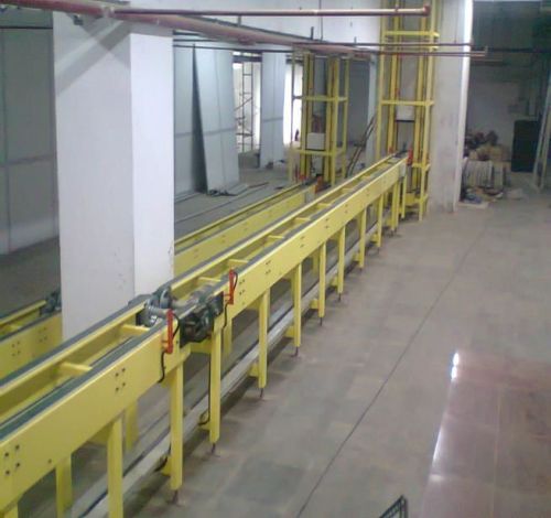 P and F Roller Belt Conveyor System