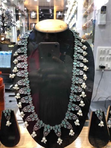 Semi Precious Necklace Set, Occasion : Party, Wedding