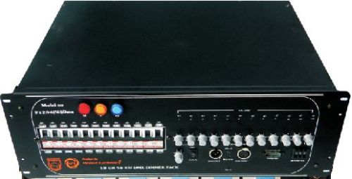 P1204 (SU) DMX Dimmer Pack, For Outdoor Lighting, Color : Black, Grey