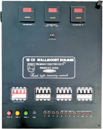 Metal P12C20AWD Dimmer Pack, For Outdoor Lighting, Color : Black, Grey