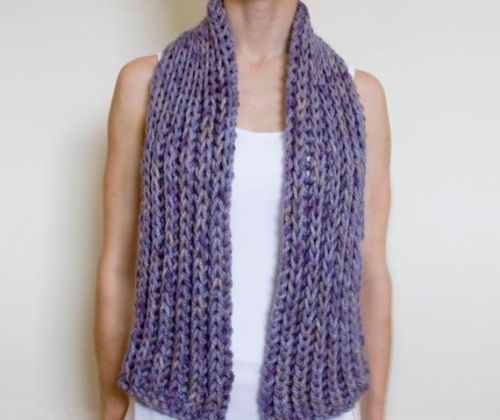 Wool Plain Knitted Scarves, Occasion : Daily Wear