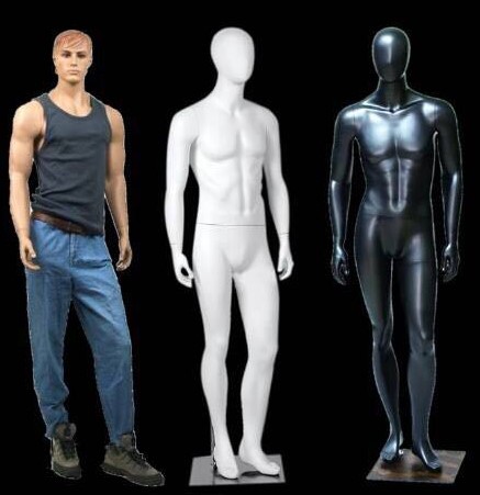 5-10kg Fiber Male Mannequin, For Fashion Display, Mall Use, Showroom Use