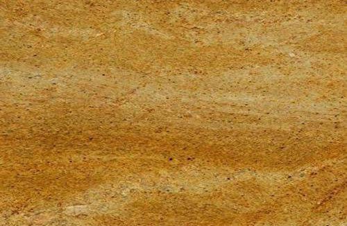 Rectangular Shiva Gold Granite Slab, For Flooring, Countertop