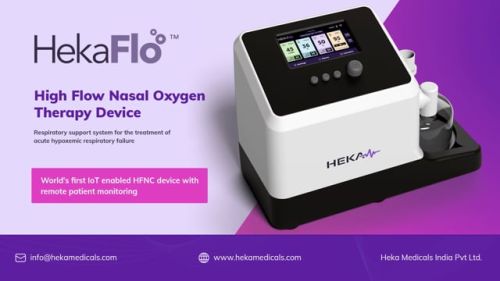 Heka Flow Hfnc High Flow Nasal Oxygen Therapy