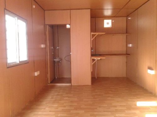 Office Container With Toilet & Pantry, Shape : Rectangular