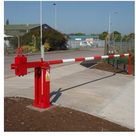 Manual Boom Barrier, Color : Red White