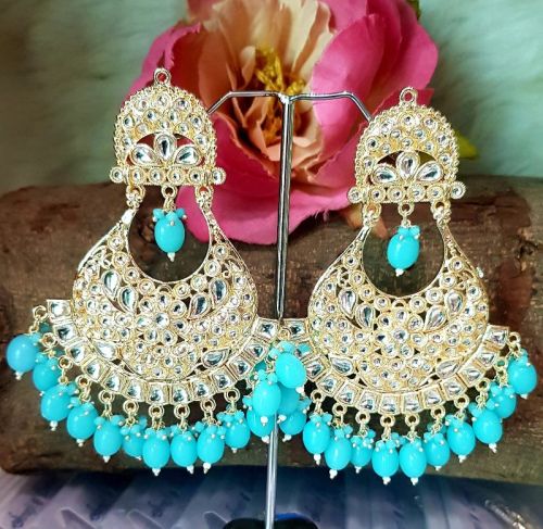 Lekar Gold Earrings, Packaging Type : Plastic Box