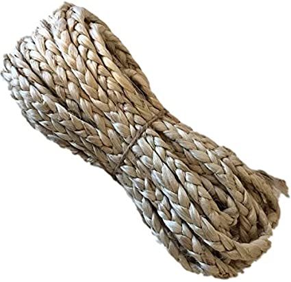 Triple Twist Jute Rope Yarn, For Textile Industry, Pattern : Plain