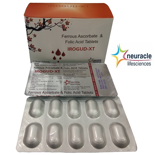 Ferrous Ascorbate and Folic Acid Tablets