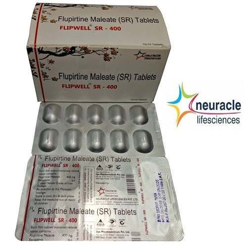 FLIPWELL SR-400 Flupirtine Maleate Tablets