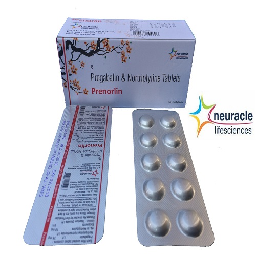 PRENORLIN Pregabalin and Nortriptyline Tablets