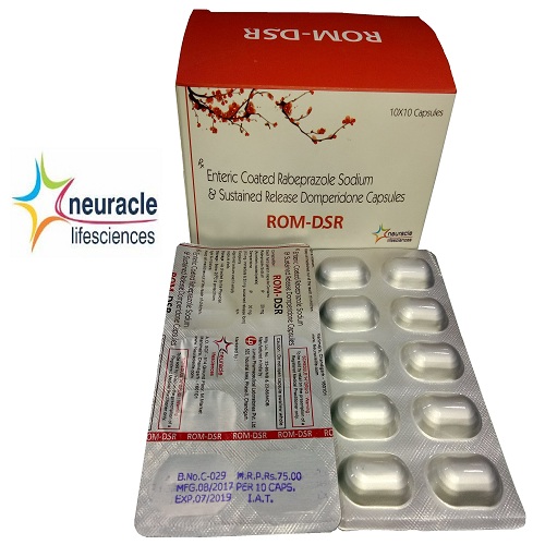 ROM-DSR Rabeprazole and Domperidone Capsules