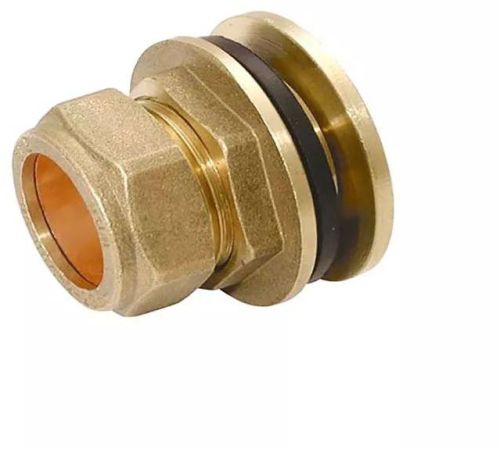 Privac Brassworks Brass Water Tank Connector, Color : Yellow