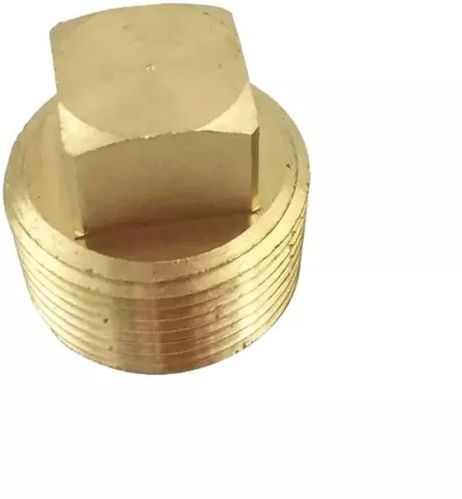 Male Threaded Brass Square Head Plug