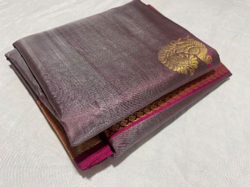 Cock Design Pattu Saree, Clothing Type : Silk By Soft Silk