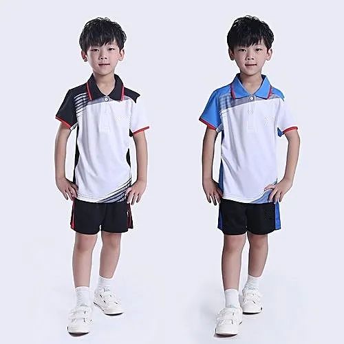 Half Sleeves Stitched Cotton Boys Sports Wear, Age Group : 5-15 Years