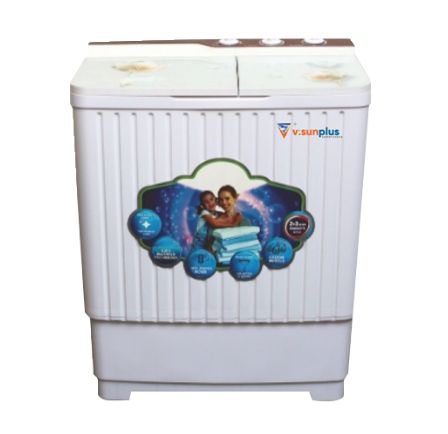 7Kg Half Glass Washing Machine