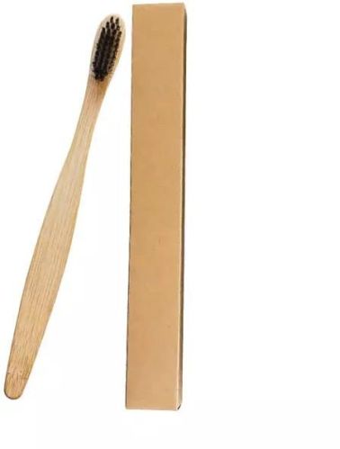 Hotel Wooden Toothbrush, For Cleaning Teeths, Pattern : Plain