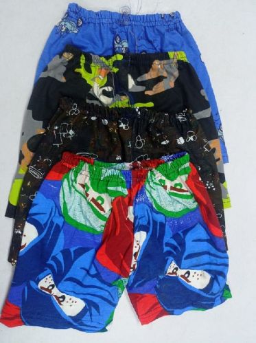 SBF Printed Hosiery Kids Shorts, Occasion : Daily Wear